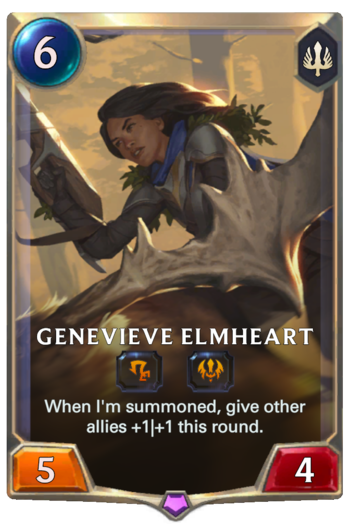 Genevieve Elmheart Card