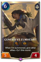Genevieve Elmheart Card