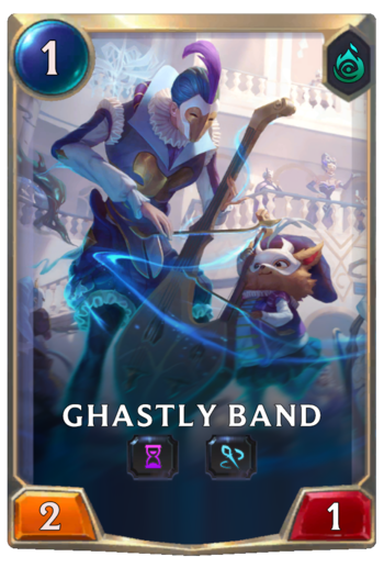 Ghastly Band Card