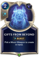 Gifts From Beyond Card