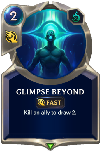 Glimpse Beyond Card