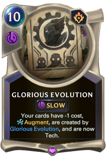 Glorious Evolution Card