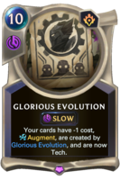 Glorious Evolution Card