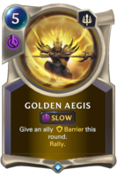 Golden Aegis Card