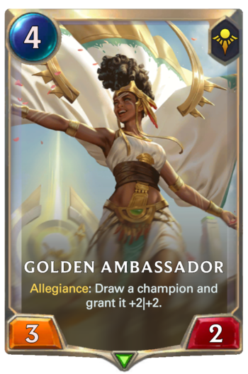 Golden Ambassador Card