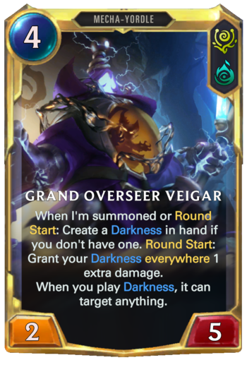 Grand Overseer Veigar Card