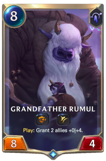Grandfather Rumul Card