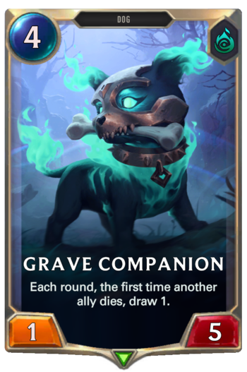 Grave Companion Card