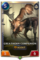 Greathorn Companion Card