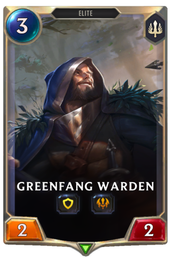Greenfang Warden Card