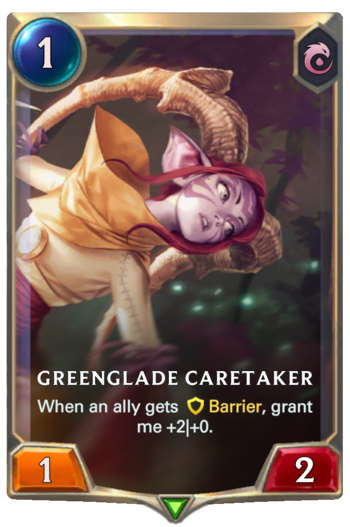 Greenglade Caretaker Card