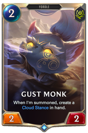 Gust Monk Card