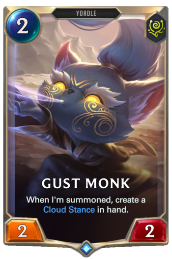 Gust Monk Card