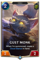 Gust Monk Card