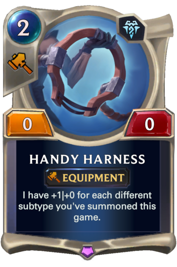 Handy Harness Card