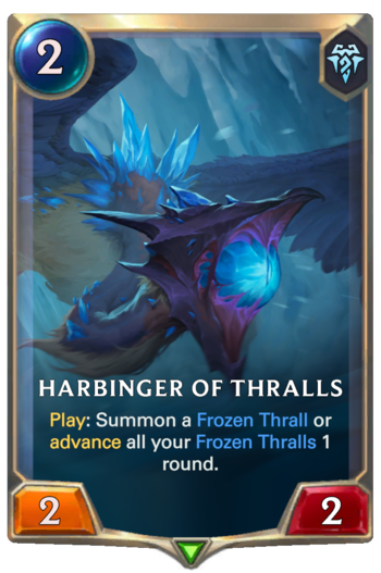 Harbinger of Thralls Card