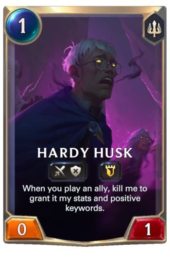 Hardy Husk Card