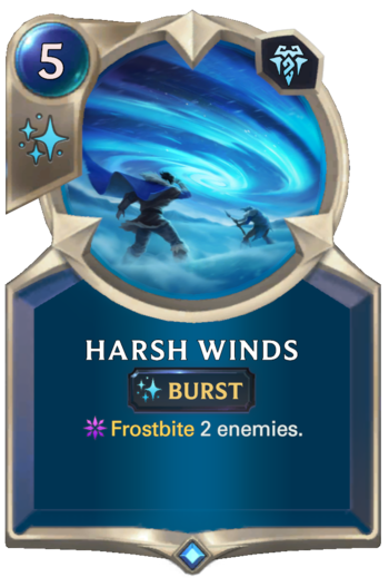 Harsh Winds Card