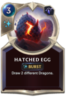 Hatched Egg Card