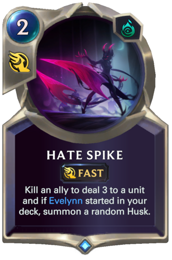 Hate Spike Card