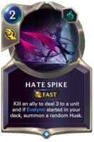 Hate Spike Card