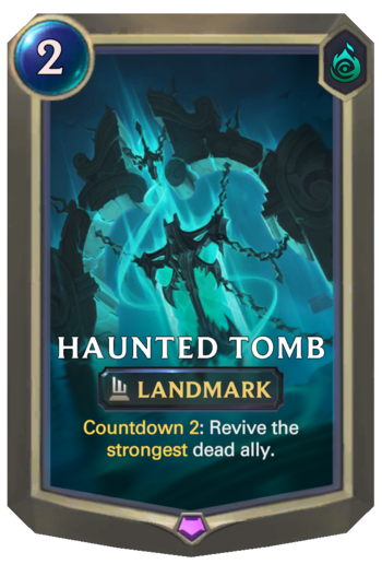 Haunted Tomb Card