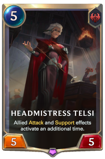 Headmistress Telsi Card