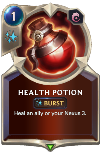 Health Potion Card