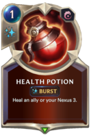 Health Potion Card