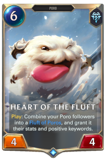 Heart of the Fluft Card