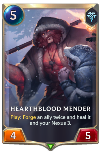 Hearthblood Mender Card