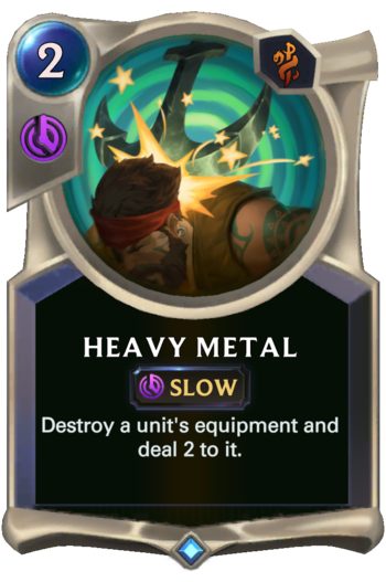 Heavy Metal Card