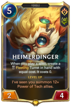 Heimerdinger Card