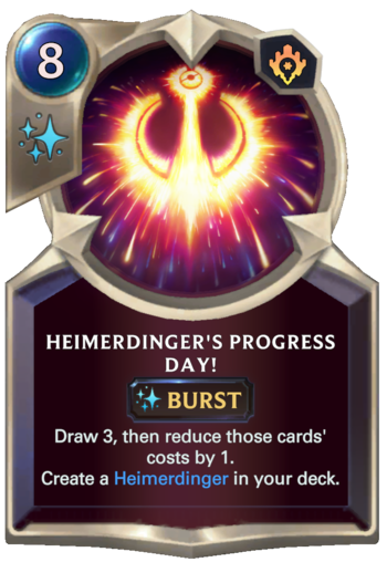 Heimerdinger's Progress Day! Card