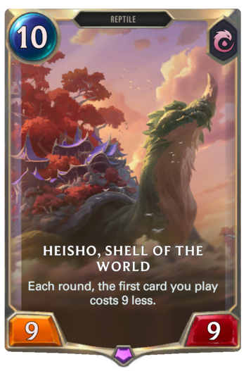Heisho, Shell of the World Card