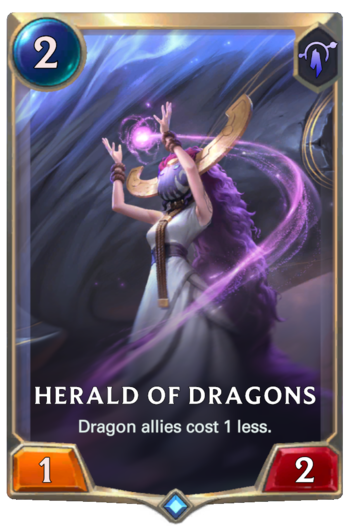 Herald of Dragons Card