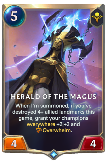 Herald of the Magus Card
