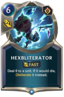 Hexbliterator Card