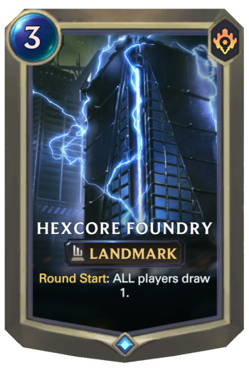 Hexcore Foundry Card