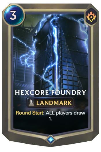 Hexcore Foundry Card