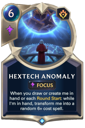 Hextech Anomaly Card