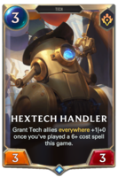 Hextech Handler Card