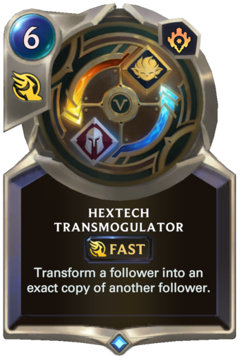 Hextech Transmogulator Card