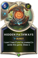 Hidden Pathways Card