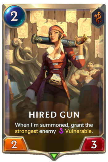 Hired Gun Card