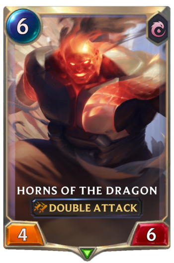 Horns of the Dragon Card