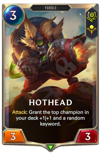 Hothead Card
