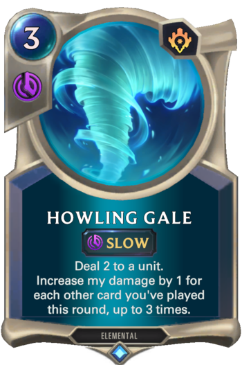 Howling Gale Card