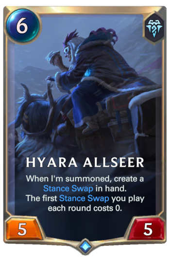 Hyara Allseer Card