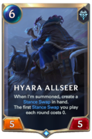 Hyara Allseer Card